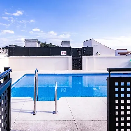 -malagasunapts- Freeparking Rooftoppool Apartment *