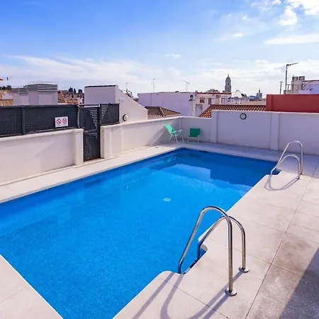 Appartamento -malagasunapts- Freeparking Rooftoppool